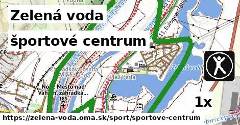 športové centrum, Zelená voda