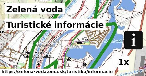 Turistické informácie, Zelená voda