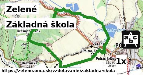 Základná škola, Zelené