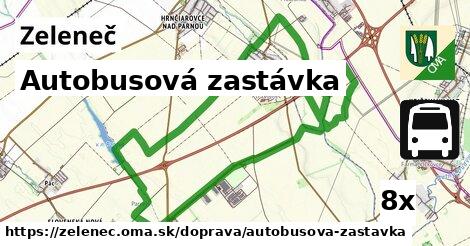 Autobusová zastávka, Zeleneč