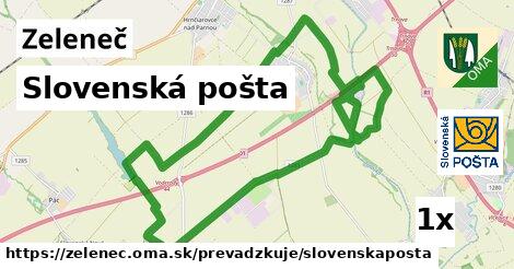 Slovenská pošta, Zeleneč