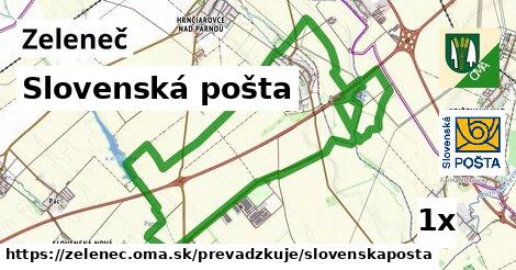 Slovenská pošta, Zeleneč