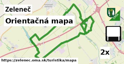 Orientačná mapa, Zeleneč