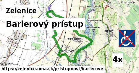 barierový prístup v Zelenice