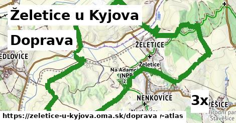 doprava v Želetice u Kyjova