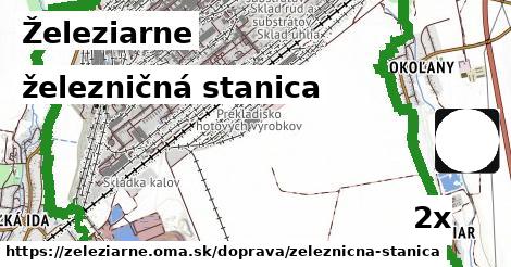 železničná stanica, Železiarne