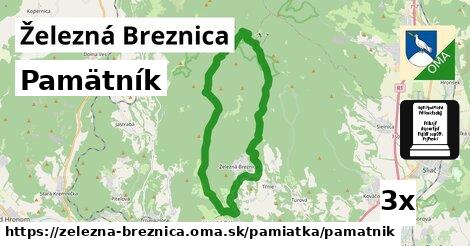 Pamätník, Železná Breznica