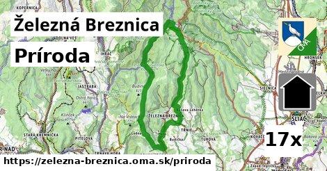 príroda v Železná Breznica