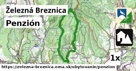 penzión v Železná Breznica