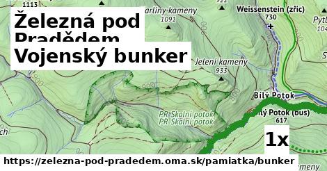 Vojenský bunker, Železná pod Pradědem