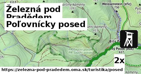 poľovnícky posed v Železná pod Pradědem