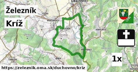 Kríž, Železník