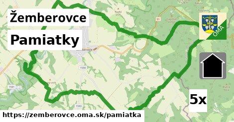 pamiatky v Žemberovce