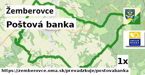 Poštová banka, Žemberovce