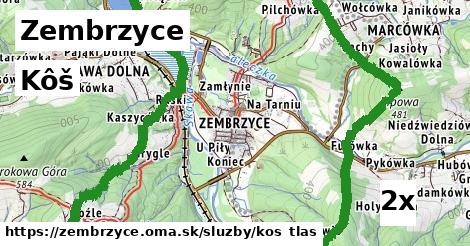 Kôš, Zembrzyce