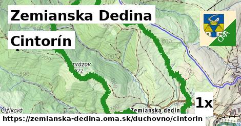 cintorín v Zemianska Dedina