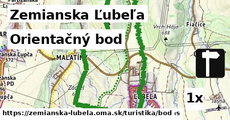 orientačný bod v Zemianska Ľubeľa