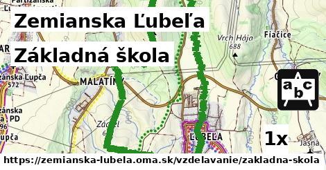 Základná škola, Zemianska Ľubeľa