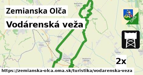 Vodárenská veža, Zemianska Olča