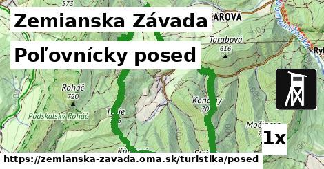 Poľovnícky posed, Zemianska Závada