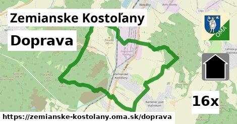 doprava v Zemianske Kostoľany