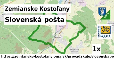 Slovenská pošta, Zemianske Kostoľany
