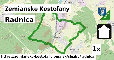 Radnica, Zemianske Kostoľany