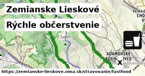 Všetky body v Zemianske Lieskové