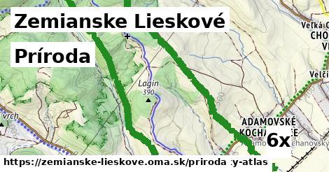 príroda v Zemianske Lieskové