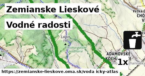 vodné radosti v Zemianske Lieskové