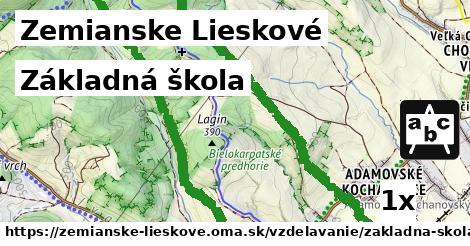 Základná škola, Zemianske Lieskové