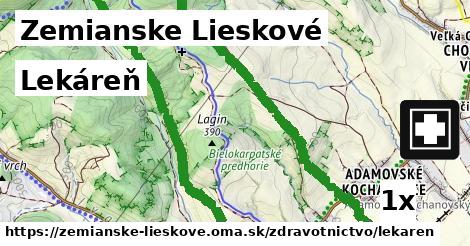 Lekáreň, Zemianske Lieskové