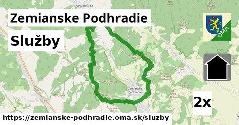 služby v Zemianske Podhradie