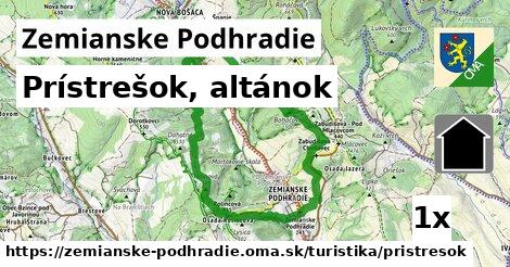 Prístrešok, altánok, Zemianske Podhradie