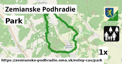 Park, Zemianske Podhradie