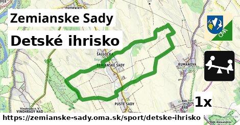 Detské ihrisko, Zemianske Sady