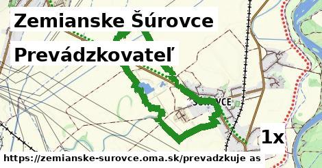 prevádzkovateľ v Zemianske Šúrovce