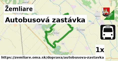 Autobusová zastávka, Žemliare