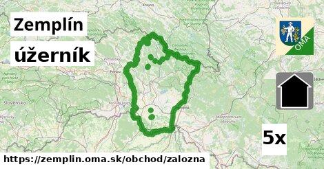 úžerník, Zemplín