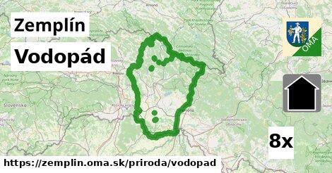 Vodopád, Zemplín