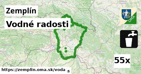 vodné radosti v Zemplín