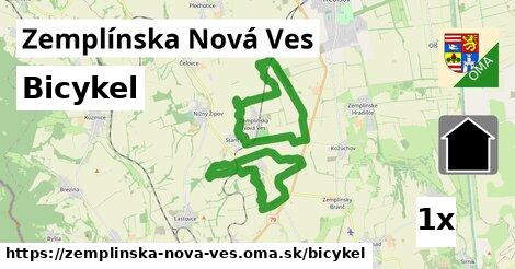bicykel v Zemplínska Nová Ves