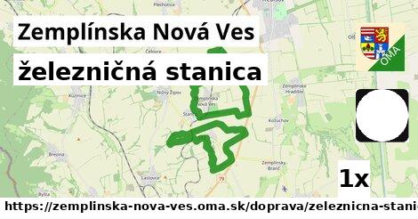 železničná stanica, Zemplínska Nová Ves