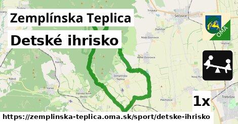 Detské ihrisko, Zemplínska Teplica