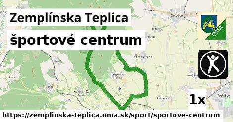 športové centrum, Zemplínska Teplica