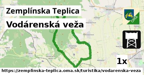 Vodárenská veža, Zemplínska Teplica