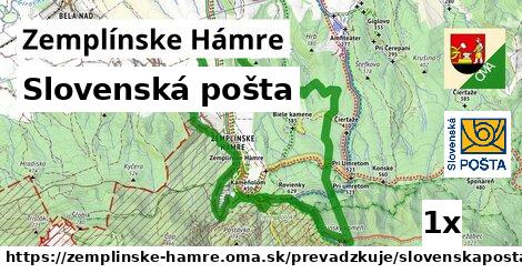 Slovenská pošta, Zemplínske Hámre