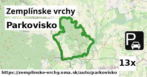 Parkovisko, Zemplínske vrchy