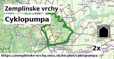 Cyklopumpa, Zemplínske vrchy