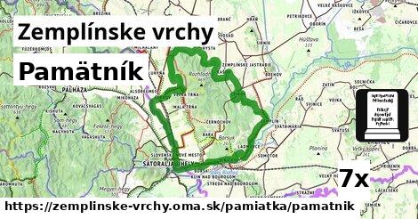 Pamätník, Zemplínske vrchy